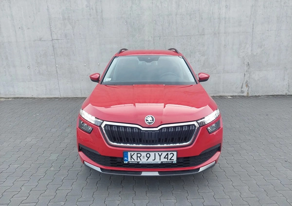 Skoda Kamiq cena 75900 przebieg: 64280, rok produkcji 2019 z Wieliczka małe 326